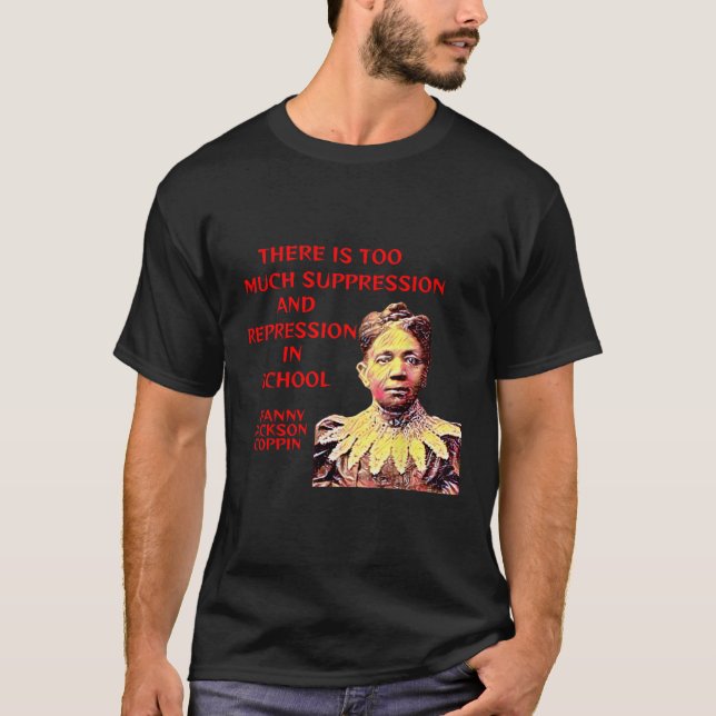 T-shirt Fanny Jackson Coppin - Il Y A La Suppression (Devant)