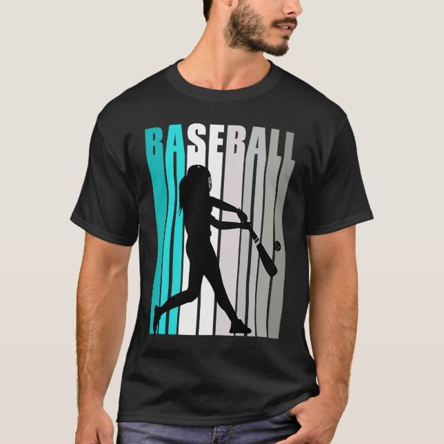 T-shirt Fans de baseball Cool de baseball unique Fan de so (Devant)