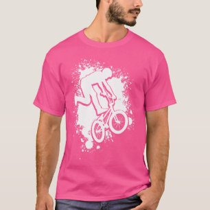 T-shirt Fans de vélo de couleur BMX Vélo Cycliste BMX