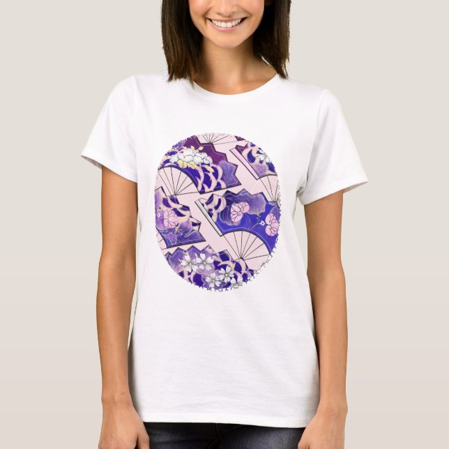 T-shirt Fans traditionnels japonais (Devant)