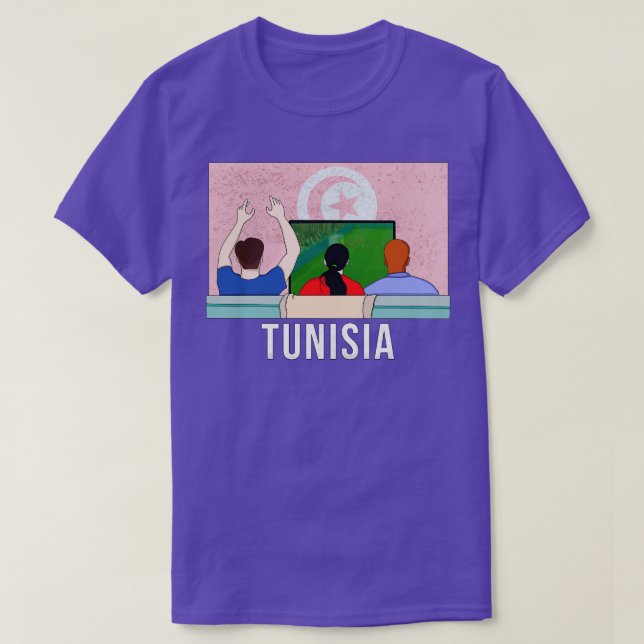 T-shirt Fans tunisiens (Design devant)
