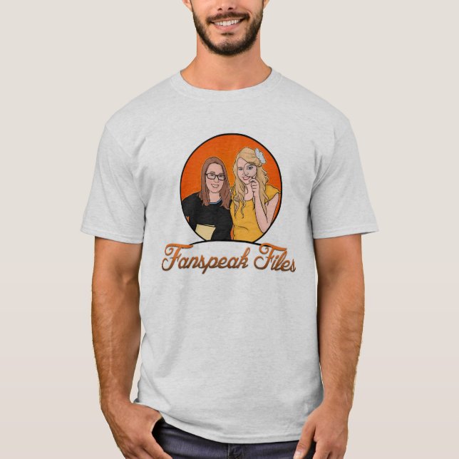 T-shirt Fanspeak classe des T-chemise-Hommes de logo (Devant)