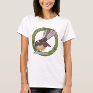 T-shirt Fantail NZ Aotearoa