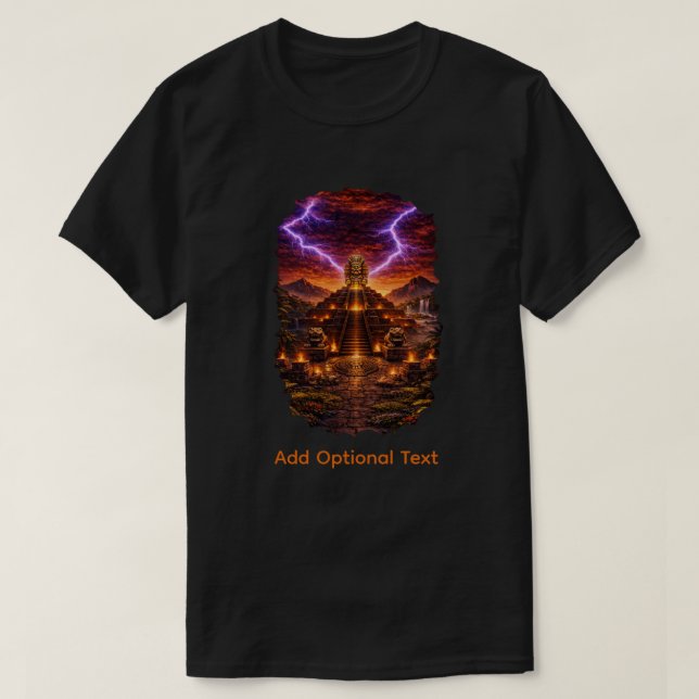 T-shirt Fantaisie aztèque (Design devant)