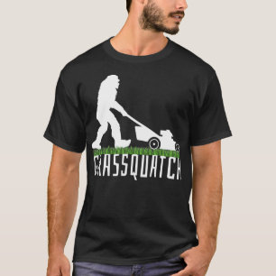 T-shirt Fantaisie Chemise de sciage de pelouse Grassquatch