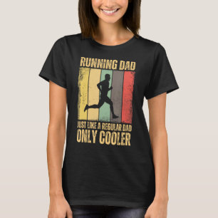 T-shirt Fantaisie Courir Pour Hommes Papa Marathon Coureur