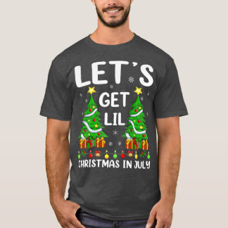 T-shirt Fantaisie de l'éclairage Arbre de Noël Faisons Lit