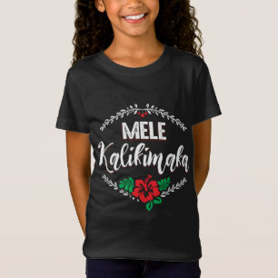 T-Shirt Fantaisie des arbres de Noël Mele Kali Doux moche
