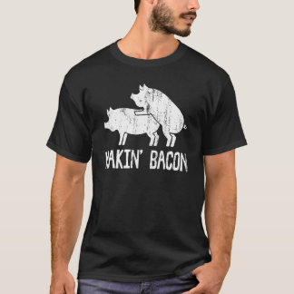 T-shirt Fantaisie Faisant Bacon Art Pour Hommes Femmes Coo