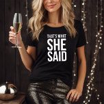 T-shirt Fantaisie fête de mariage personnalisée<br><div class="desc">Conception branchée et amusante de la fête de mariée. Personnalisez le dos avec le texte de votre choix.</div>