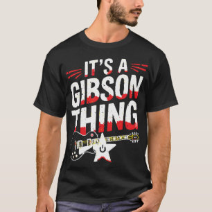 T-shirt Fantaisie guitare - C’est une Gibson