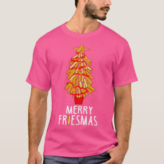 T-shirt Fantaisie Noël Hommes Enfants Femmes Français Frie