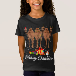 T-Shirt Fantaisie Noël Lumières Noël Noël Jeu de rôle Came