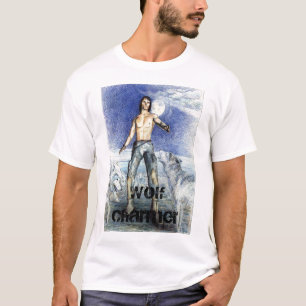 T-shirt fantaisie original Charmeur de loup