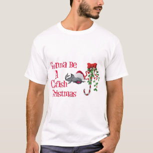T-shirt Fantaisie Pêche Chemise Humour Pêche Pêche Catfish