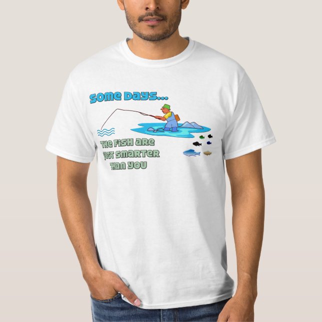 T-shirt Fantaisie Pêche Chemise Pêche Humour Les poissons  (Devant)