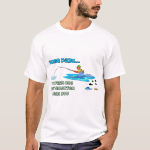 T-shirt Fantaisie Pêche Chemise Pêche Humour Les poissons 