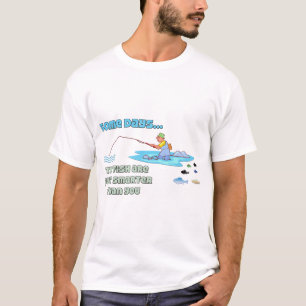 T-shirt Fantaisie Pêche Chemise Pêche Humour Les poissons