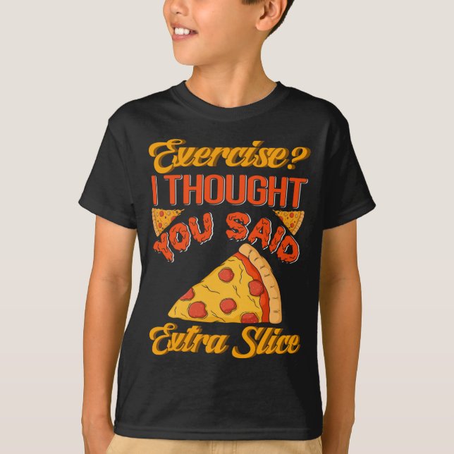 T-shirt Fantaisie Pizza Slice (Devant)