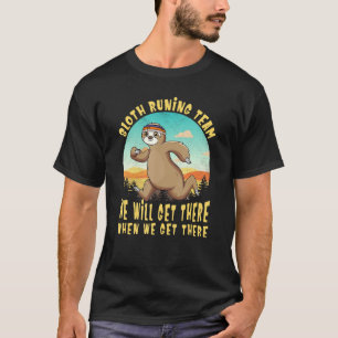 T-shirt Fantaisie Pour Hommes Femmes Enfants Vintage Sloth