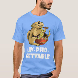 T-shirt Fantaisie Pun Reptile Pho Soupe Asiatique Ramen N