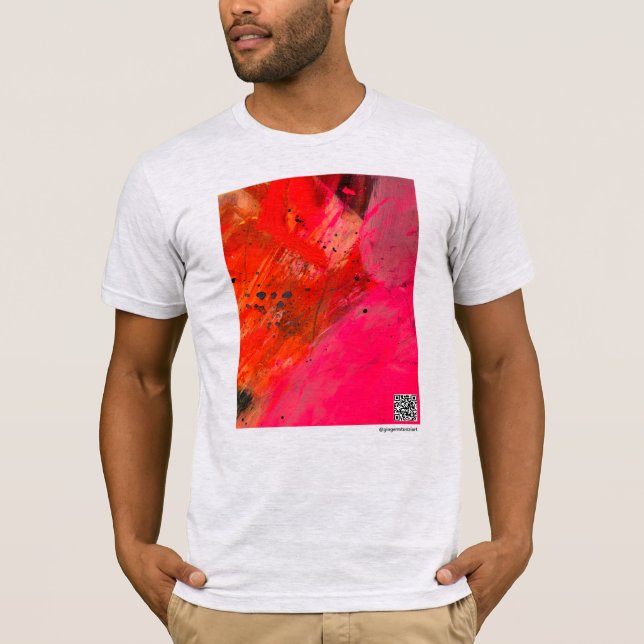 T-shirt Fantaisie rose (Devant)