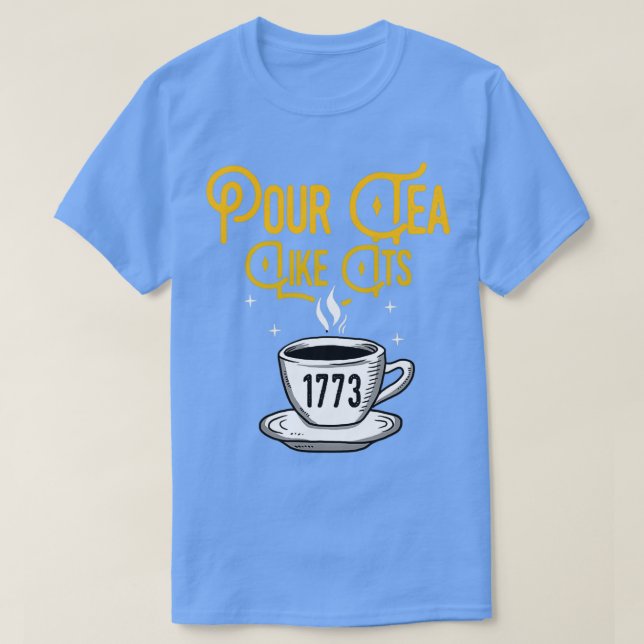 T-shirt Fantaisie Tea Party (Design devant)