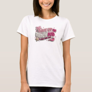 T-shirt Fantasque A ABANDONNÉ LE CORPS DE PLAGE IL Y A LON