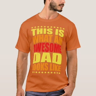 T-shirt Fantastic Papa Fun Citation Daddy Père