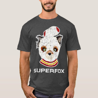 T-shirt FantasticFox Ash SuperFox en détresse Barne USA