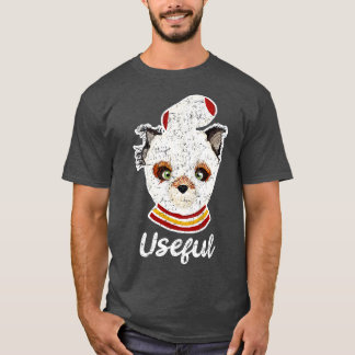 T-shirt FantasticFox Ash Utile Distressed Barne USA