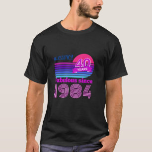 T-shirt Fantastique 40e anniversaire femmes Long Sleeve T