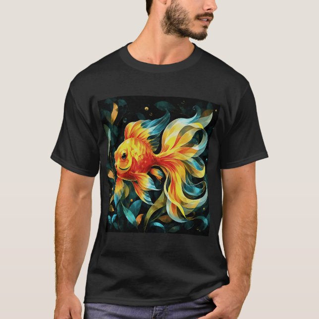 T-shirt Fantastique à nageoires (Devant)