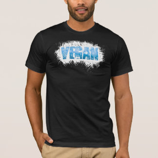 T-shirt Fantastique bleu végétalien