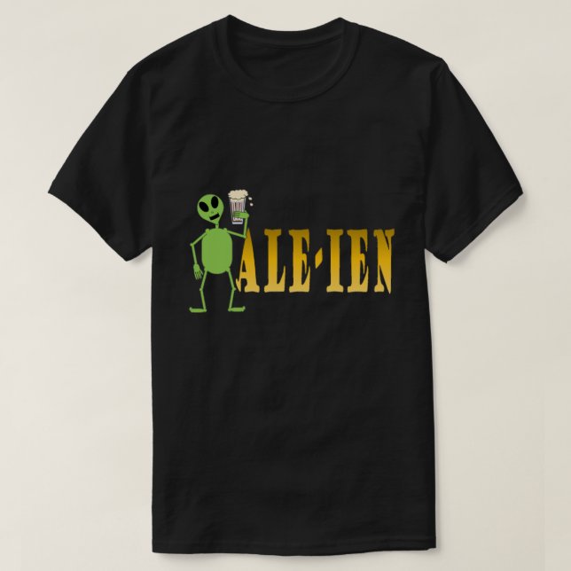 T-shirt Fantastique chemise Alien (Design devant)