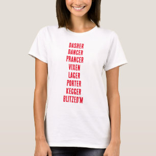 T-shirt Fantastique Chemise de bière de Noël