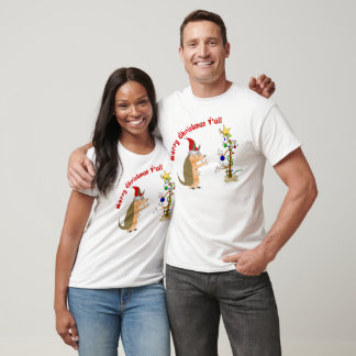 T-shirt Fantastique Chemise de Noël Armadillo