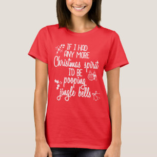 T-shirt Fantastique Chemise de Noël Femmes Fêtes Tee Adult