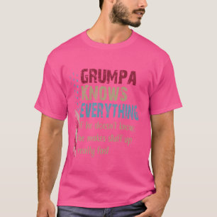 T-shirt Fantastique Chemise Grand-Père Tout savoir - Grand
