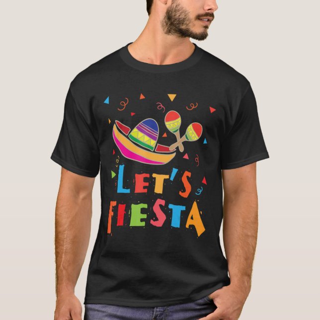 T-shirt Fantastique Chemise Mexique - Fiesta - Parti Mexic (Devant)