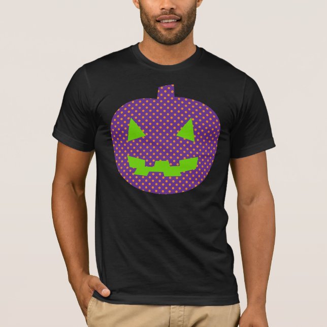 T-shirt Fantastique Citrouille Pour Halloween D'Automne (Devant)