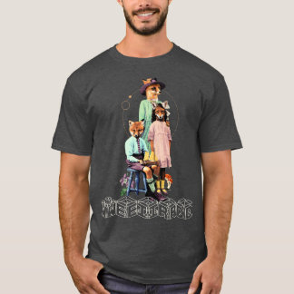 T-shirt Fantastique dessin de renard intelligent Premium T