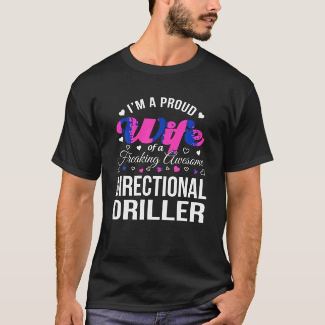 T-shirt Fantastique Driller directionnel s Femme T Chemise (Devant)