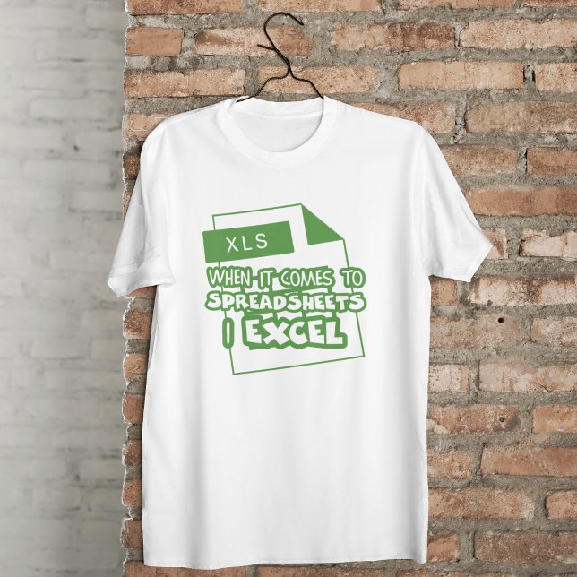 T-shirt Fantastique feuille de calcul comptable et excelle (Créateur téléchargé)