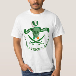 T-shirt Fantastique journée irlandaise de pirate St Patric