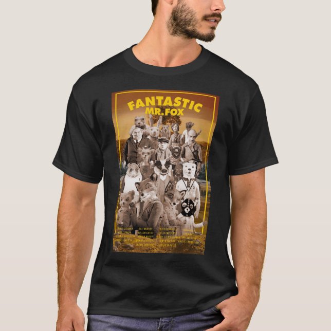 T-shirt Fantastique M. Fox  (Devant)