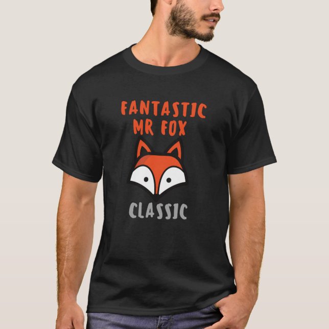T-shirt Fantastique M. Fox Classic (Devant)