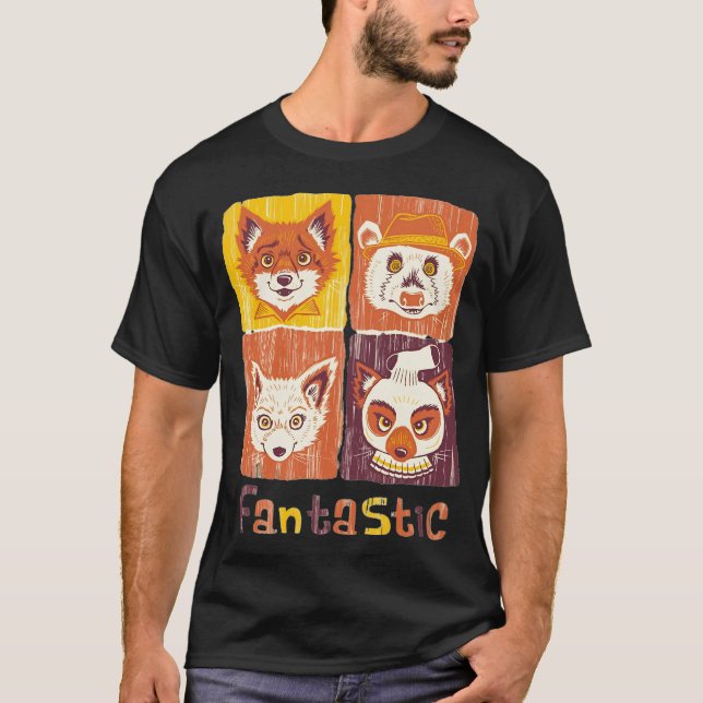 T-shirt Fantastique M. Fox Classic (Devant)