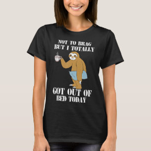 T-shirt Fantastique Machines À Dormir Pajama Sorti Du Lit