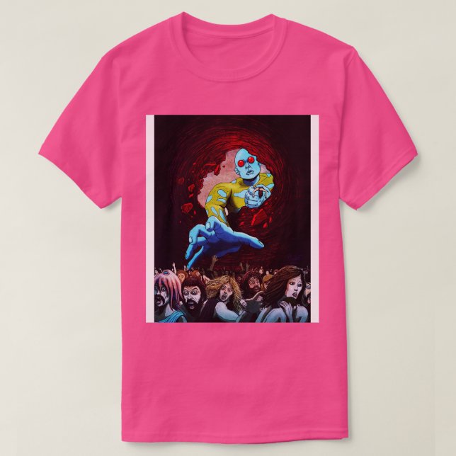 T-shirt FANTASTIQUE PLANÈTE Ohms du monde (Design devant)